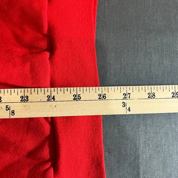 Vintage Mickey Unlimited Sweatshirt Mens Large Red Fleece Crew Neck Pullover 90s - Picture 9 of 10